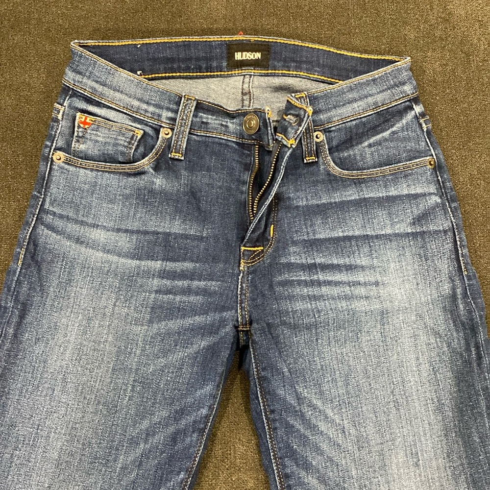 Hudson Jeans Natalie Mid Crop Skinny Size 25